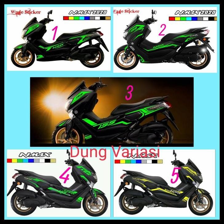 HOT DEAL STIKER BODY PRINTING MOTOR NMAX KUNING 