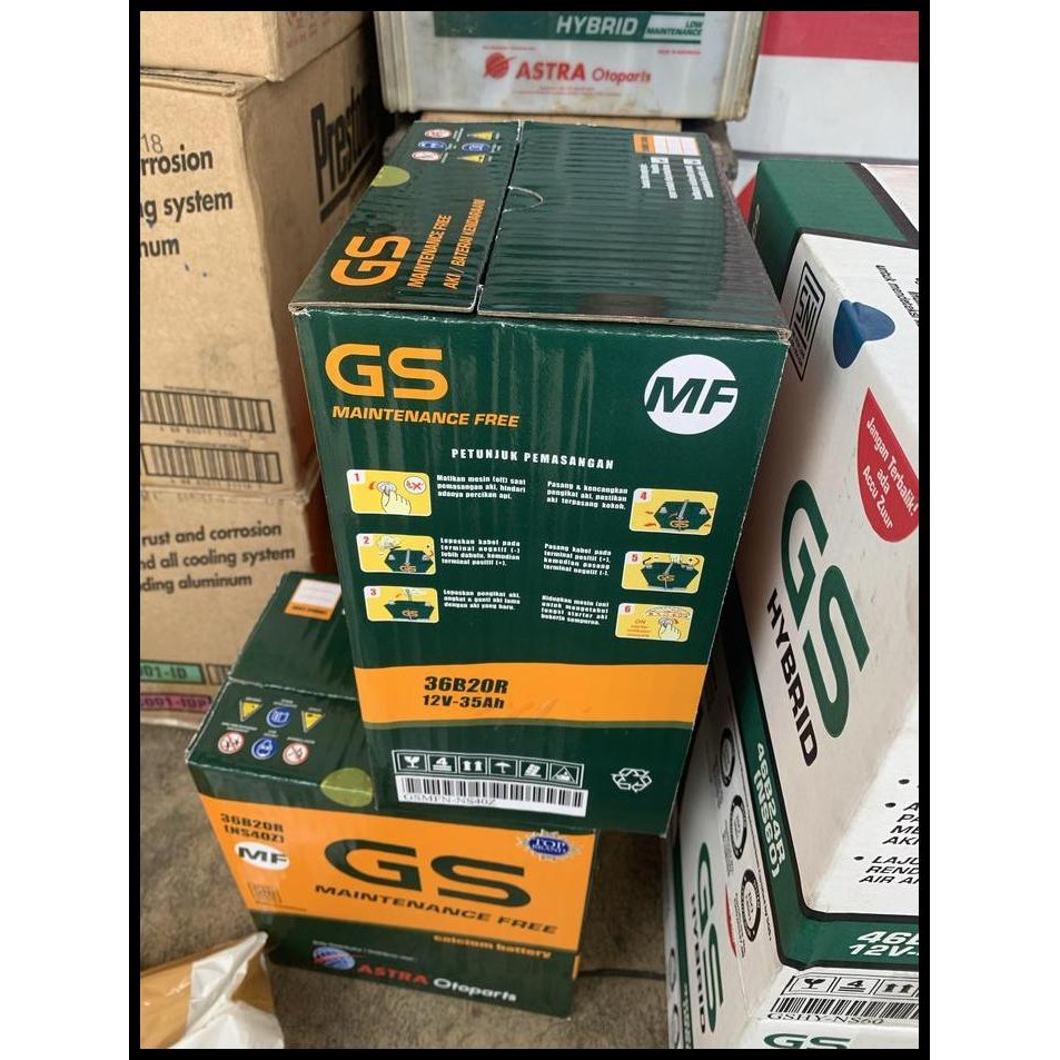 TERMURAH ACCU GS NS40Z 35A KERING 