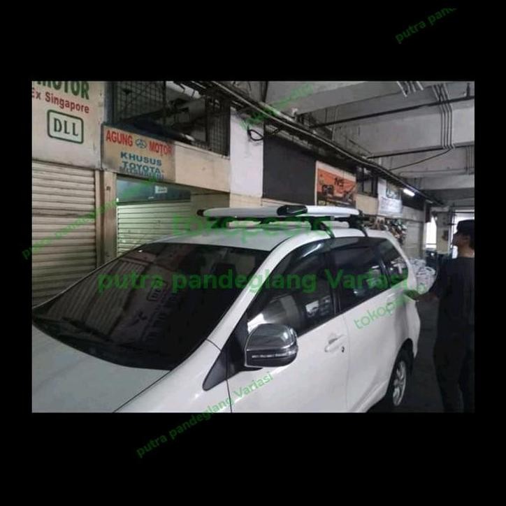 DISKON ROOF RAK BAGASI ATAS+CROOS BAR MOBIL ALL NEW AVANZA XENIA 2020 