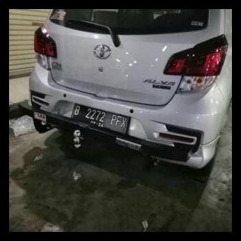 DISKON BUMPER GUARD BELAKANG MOBIL TOYOTA AGYA DAIHATSU AYLA ARB 