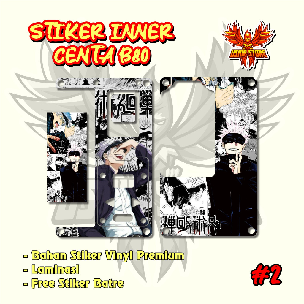 

Get2pcs Stiker Be Delapan Puluh Part 2 B80 02 Garskin Casing Motif Dan Bisa Custom Bayar Ditempat