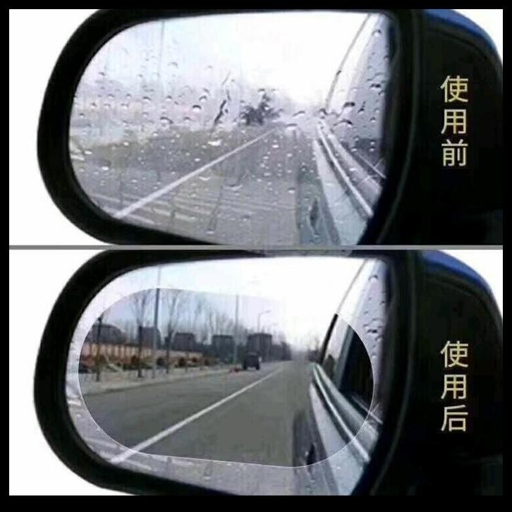 GRATIS ONGKIR ANTI FOG FILM - ANTI EMBUM AIR HUJAN KACA SPION MOBIL INNOVA NEW 