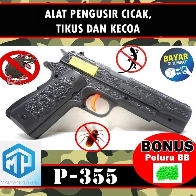 Super Sale!, Alat Pengusir Cicak, Tikus Dan Kecoa P355 Black