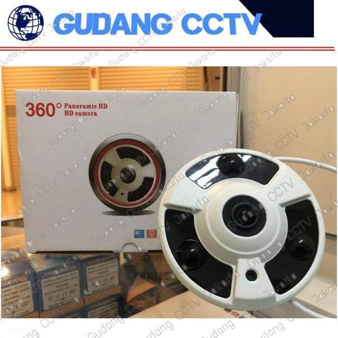 Kamera Cctv Panorama/ Kamera Cctv Fisheye 360 Derajat