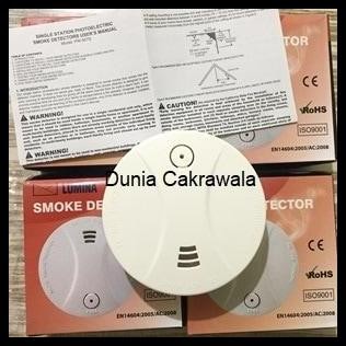 Smoke Detector Tanpa kabel LUMINA fire alarm / Smoke Alarm Detector
