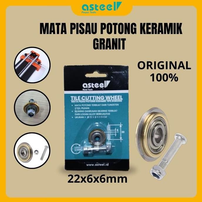 

Cutter Wheel Mata Pisau Potong Keramik Granit Dorong Tile Cutter Blade Kualitas Terbaik Harga Termurah