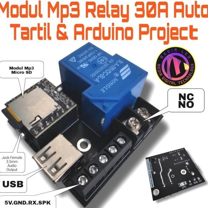 Modul Jws Controler Auto Tartil Mp3 Relay DiM