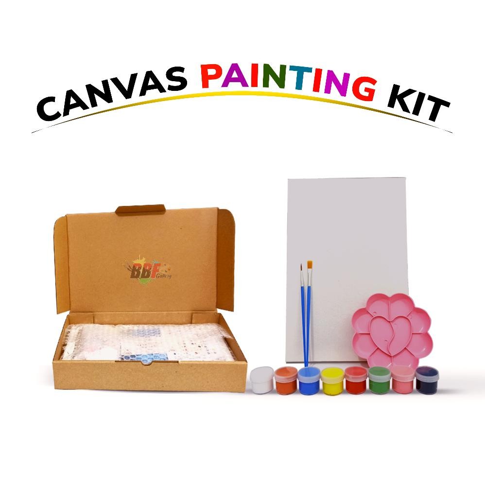 

Best Seller Paket Lukis Kanvas 20X20 Cm 20X30 Cm Lengkap Peralatan Perlengkapan Melukis Anak Cat Air Akrilik Palet Kuas Set Canvas Painting Kit Diy Hampers Kado Siap Pakai Best Seller