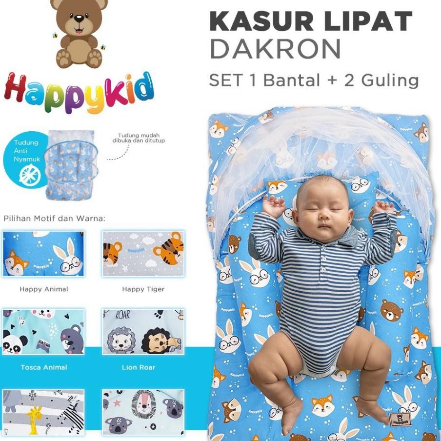 Kasur Bayi Set Kelambu Kasur Kelambu Bayi Matras Bantal Guling Bayi Set Kasur Lipat Bayi Kelambu