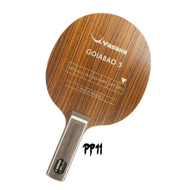 TERLARIS Ready Yasaka Goiabao 5 Rosewood 5 - Bat Bet Blade Kayu Tenis Meja Pingpong Terbaru
