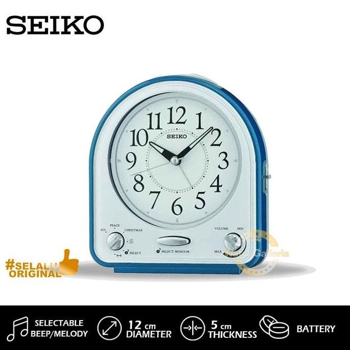 Jam Weker Seiko QHP003L Original Murah