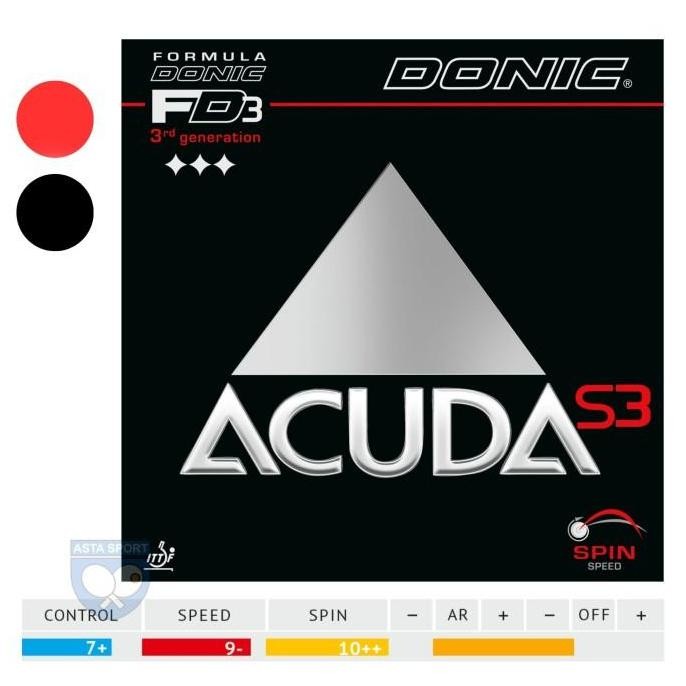 HOT SALE Donic Acuda S3 / Karet Bet Pingpong