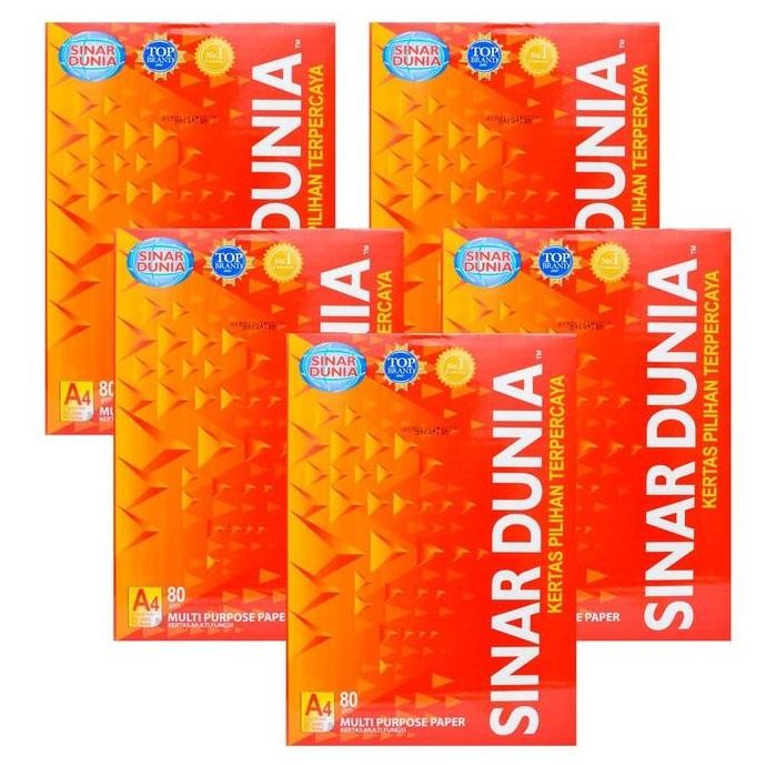 

Kertas Hvs Sinar Dunia 80Gsm A3