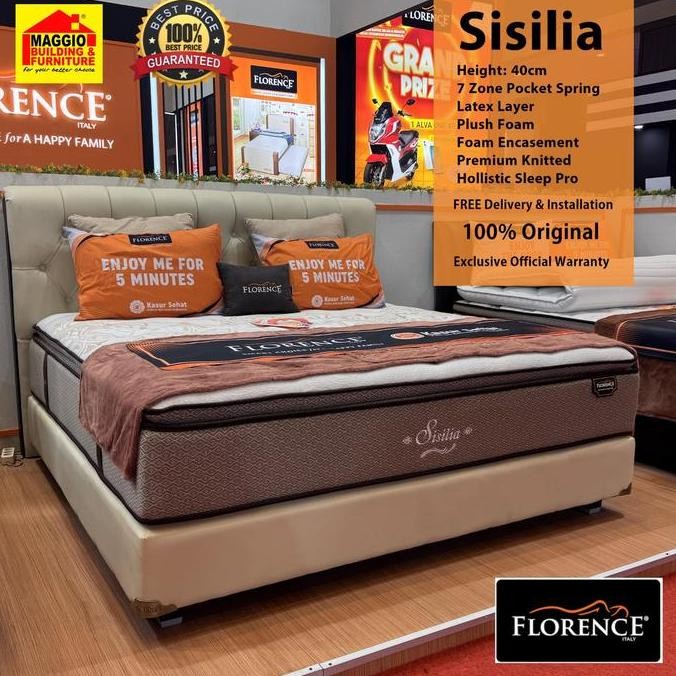 Promo Kasur Springbed Florence - Matras Furniture - Sisilia - Florence Matras