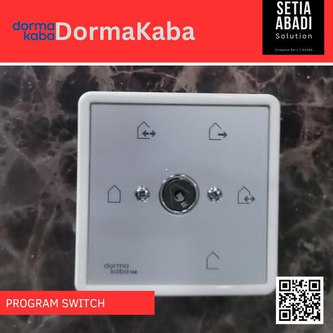 DORMAKABA PROGRAM SWITCH 5 POSISI LOCKABLE ES200 / ES200EASY