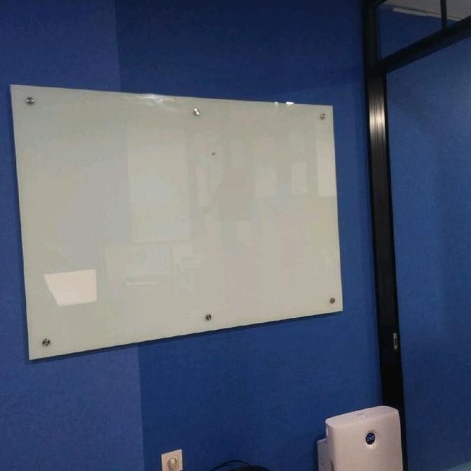 

Glassboard Uk.90X160Cm (5Mm) / Papan Tulis Kaca New Stok