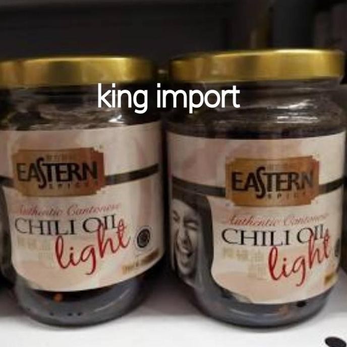 

Eastern Chili Oil Light 200gram ( Cabe dalam minyak ) GS