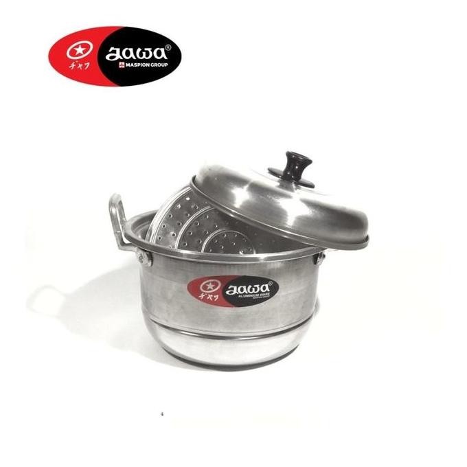 Promo Maspion Panci Kukusan Dandang Ekonomi Jawa 36 Cm Aluminium