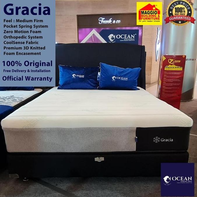 Grosir Kasur Springbed Ocean - Matras Springbed Kesehatan - Gracia - Ocean