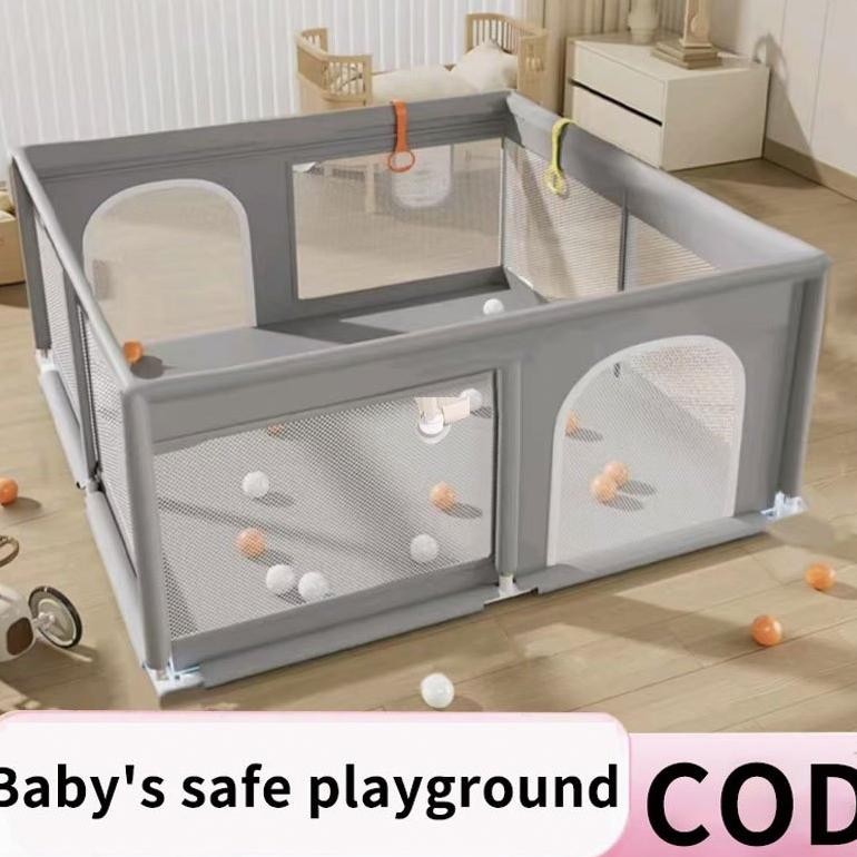 Pagar Bayi Bermain Playpen Pagar Pengaman Bayi Tempat Bermain Anak Pagar Mainan Anak Pagar Bayi Kola