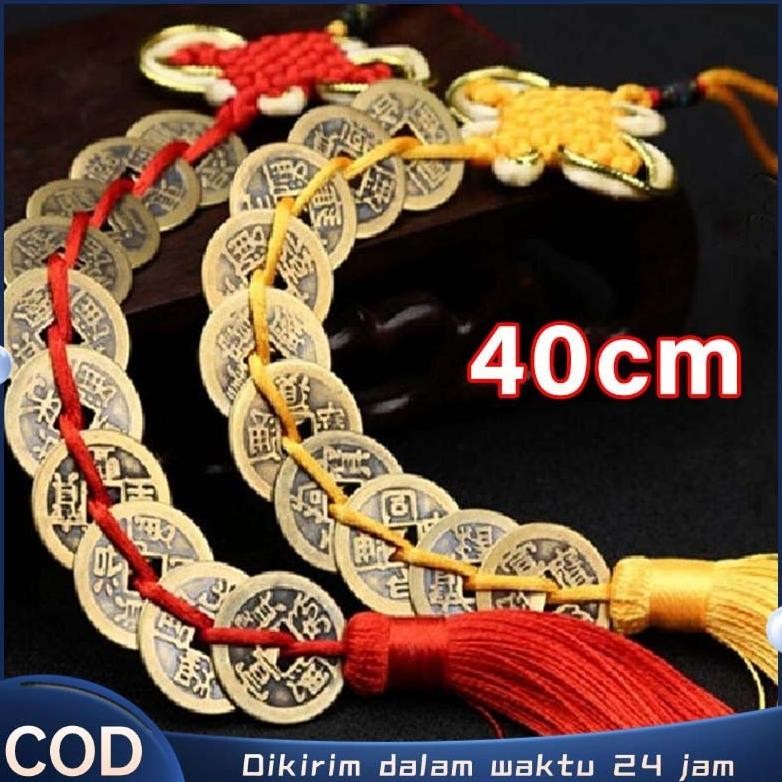 Koin China Asli Keberuntungan Koin Kuno Cina Gantungan Fengsui Koin Feng Shui DiM