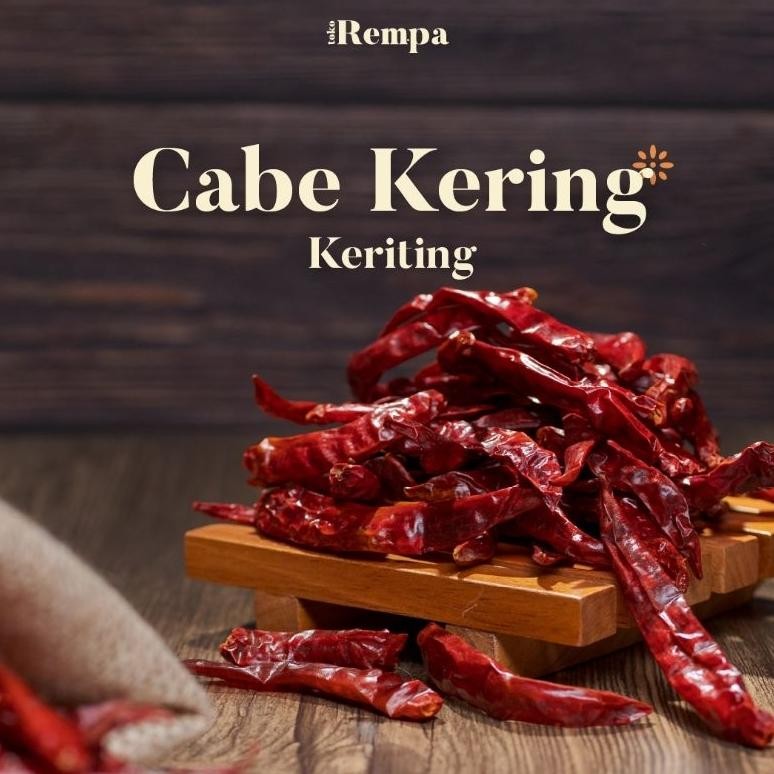 

Tangguh Cabe Kering Keriting 1Kg Pedas Premium / Dried Chilli Wrinkle