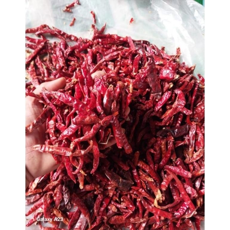 

Original 5Kg Cabe Rawit Teja Kering /1Bal Super Pedas Promo Murah