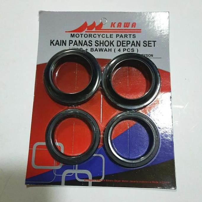 ready  OIL SEAL SHOCK / SIL SHOK DEPAN BYSON (KOMPLIT DUST SEAL ATAS)