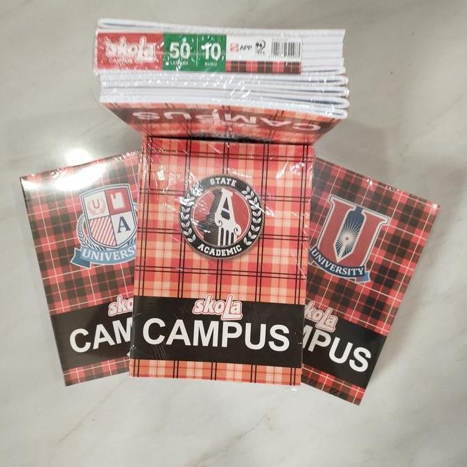 

Buku Tulis Skola Campus Isi 50 Lembar
