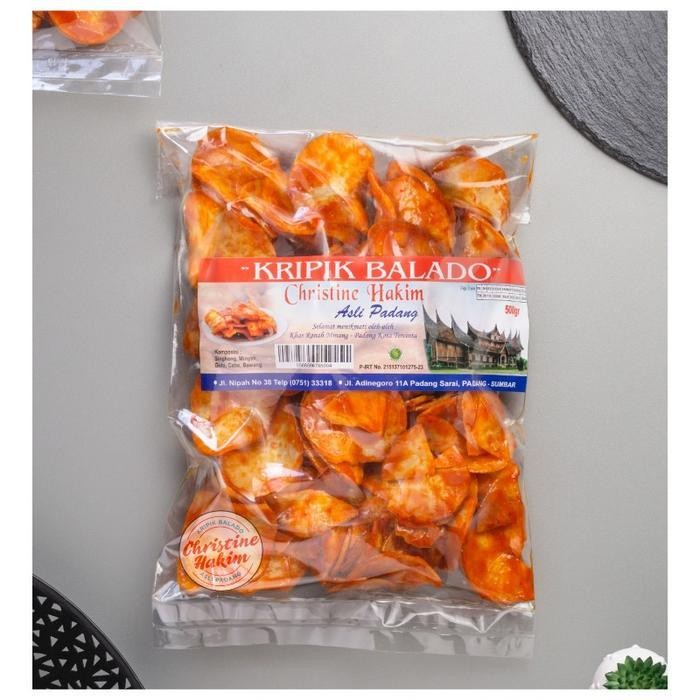 

LM Kripik Balado 500gr Christine Hakim / Sanjai Balado