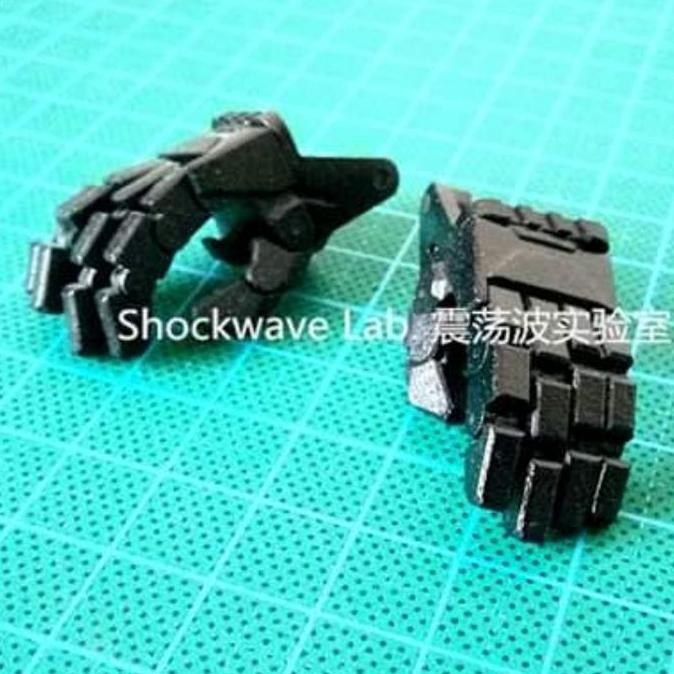 Shockwave Lab SL-22 Posable Hands for Titans Return Leader Overlord SKY Shadow
