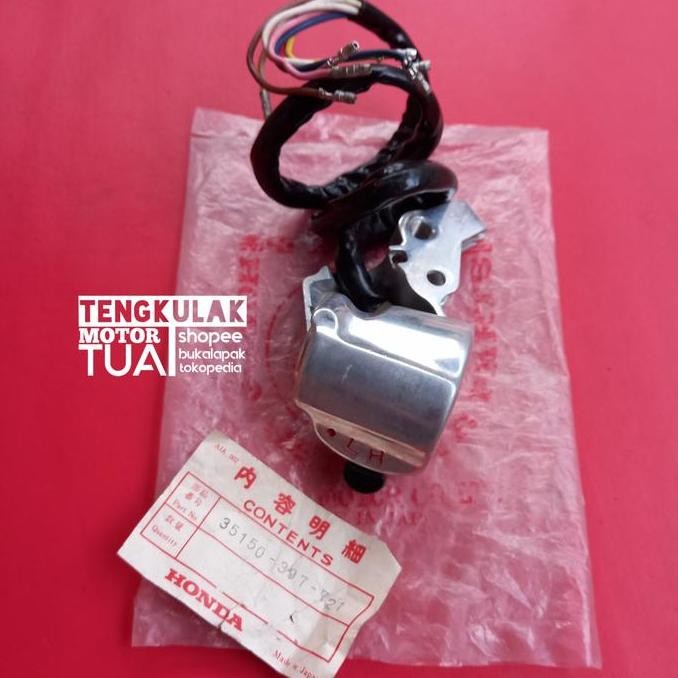 ready  saklar holder kanan rem gas luar original cb100 cb125 cg125 cg110