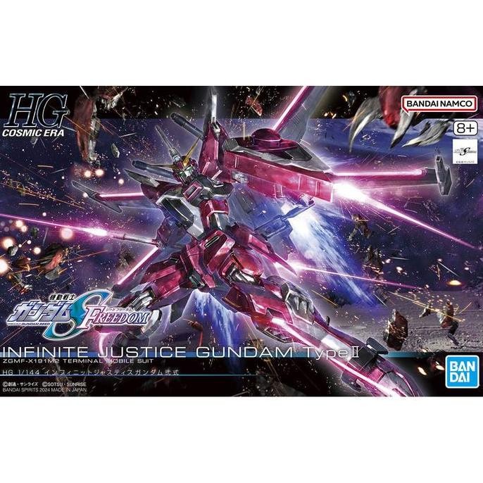 HGCE 1/144 - Infinite Justice Gundam Type II