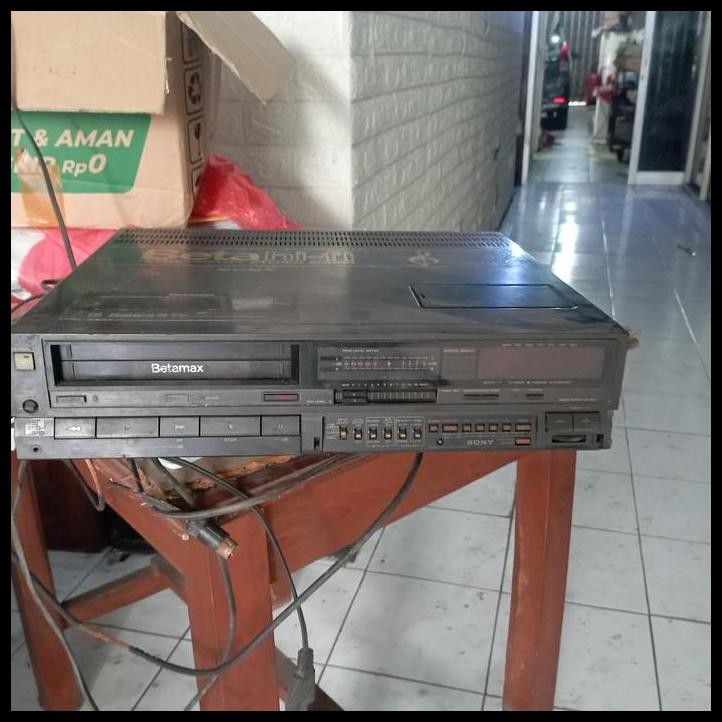TERBARU VIDEO PLAYER SONY BETAMAX PAL SL-HF100E 