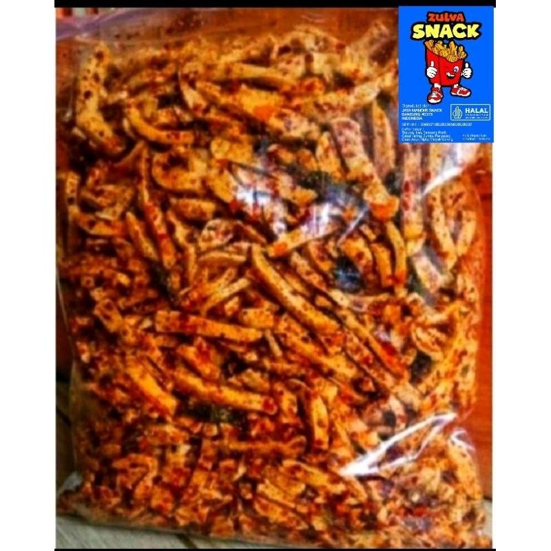 

Lm Baso Goreng/Basreng Stik 1Kg/Pedas Daun Jeruk