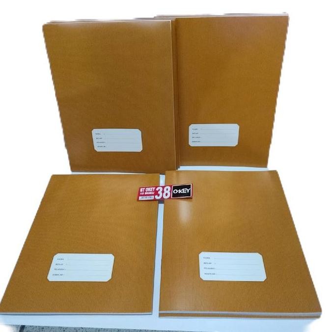 

Buku Tulis OKEY 38 Halaman 10 Buku Cover Sampul Coklat Murah viral