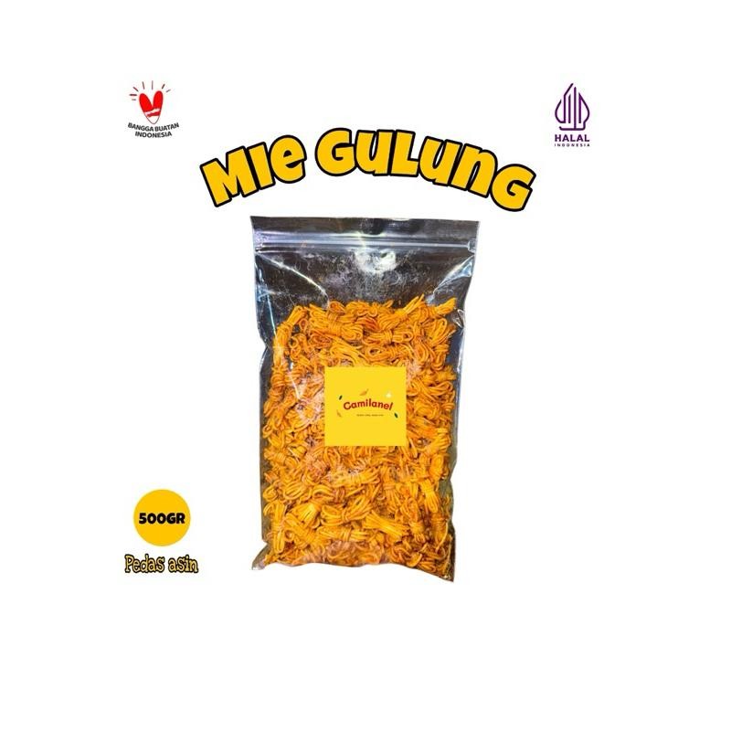 

Lm Mie Gulung/Mie Pedas Daun Jeruk 500Gram-Cemilan, Food, Kering, Keripik, Snack