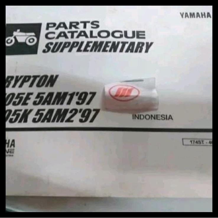 HOT DEAL PART CATALOGUE YAMAHA CRYPTON 1997 