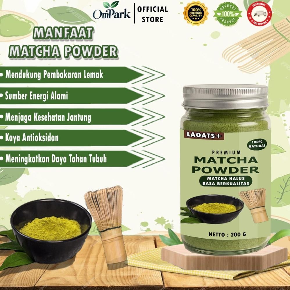 

Sale Bubuk Matcha Premium 200G Laoats