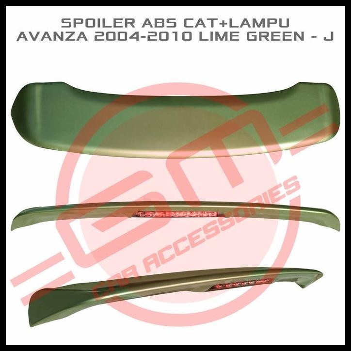 TERMURAH SPOILER ABS CAT+LAMPU AVANZA/XENIA 2004-2010 - J 