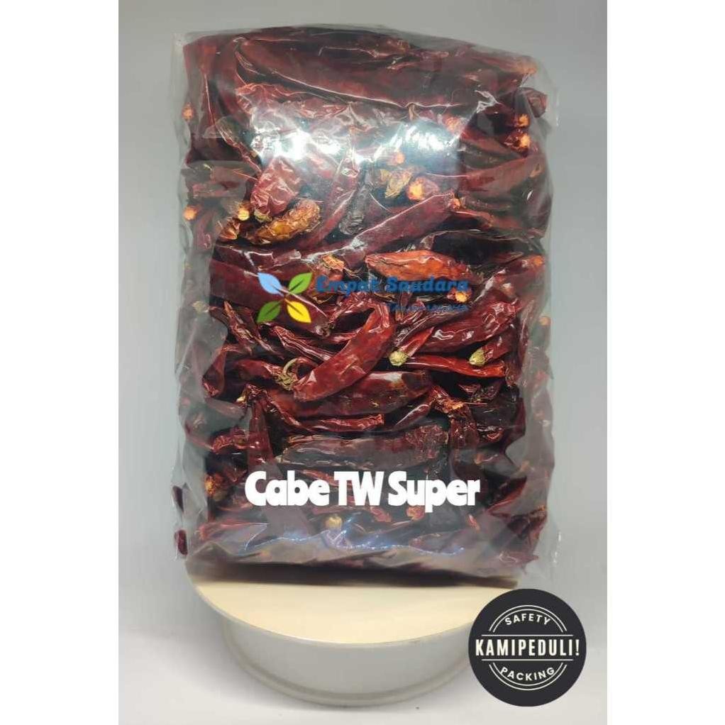

Inovatif (Cabe India) Cabe Merah Besar Kering Kemasan 1000 Gr