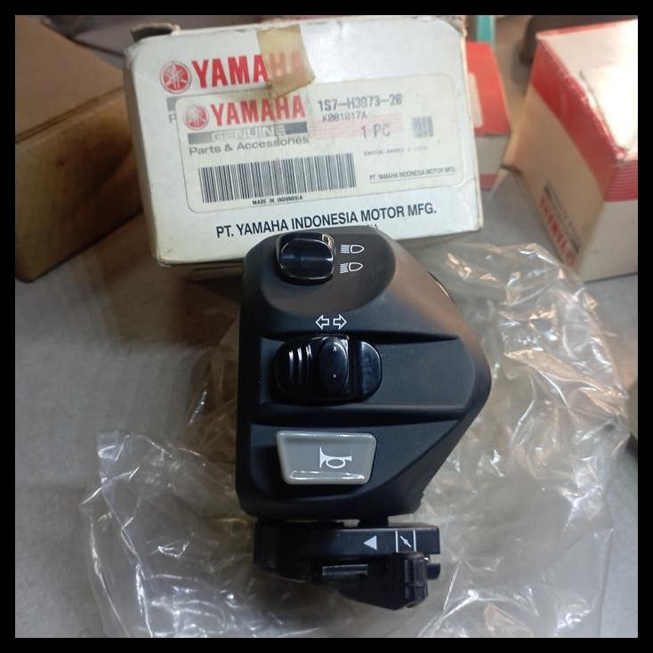 DISKON HOLDER SAKLAR KIRI YAMAHA JUPITER MX JUPITER Z BURHAN ORIGINAL NOS DOS PUTIH 1S7-H3973-20 