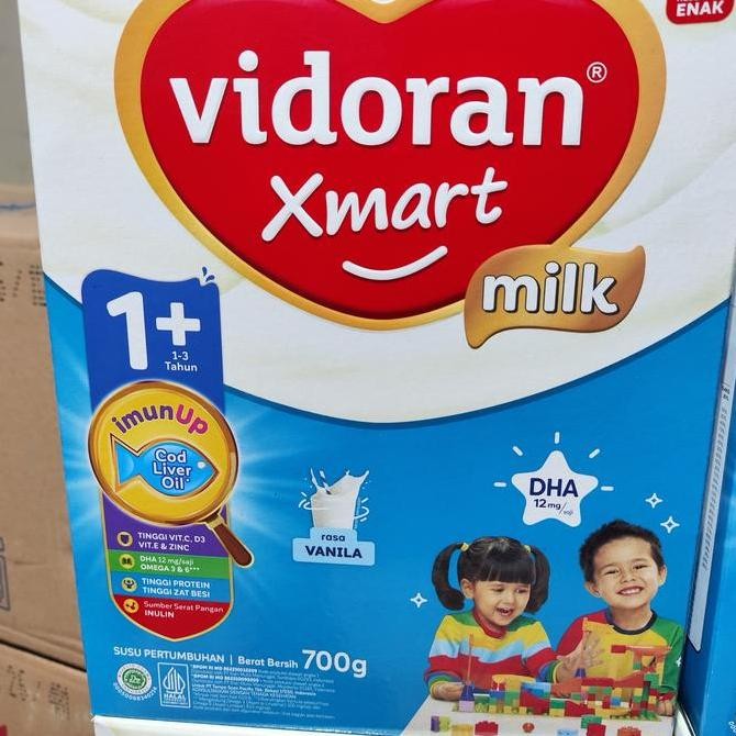 

TERMURAH VIDORAN XMART 1+ VANILA MADU 700GR | SUSU ANAK USIA 1-3 TAHUN