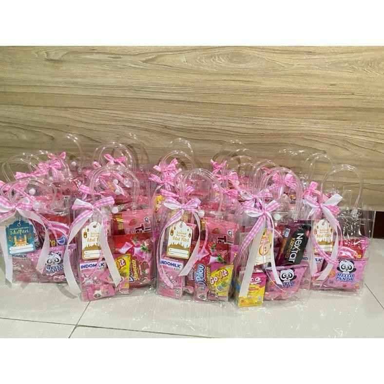 

Rt-4 Hampers Snack Lebaran, Ulang Tahun, Ucapan Yang Lain, Isi 5 Snack [Varian Pink]