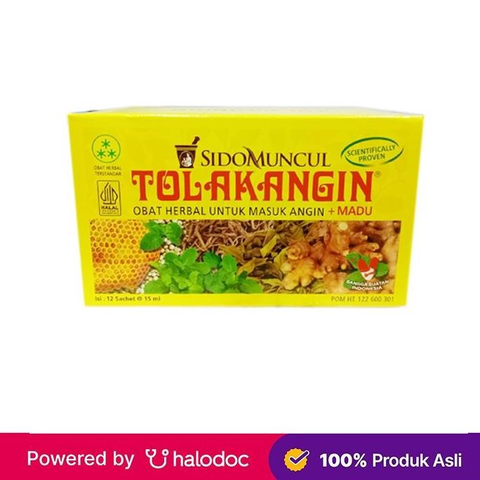 

TERMURAH TOLAK ANGIN CAIR PLUS MADU 15ML ISI 12 SACHET MASUK ANGIN DEWASA