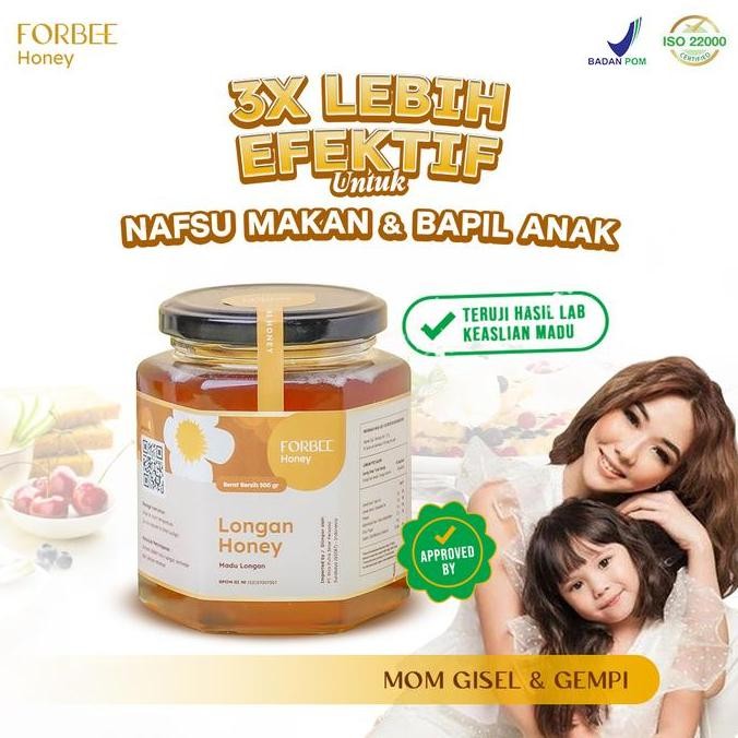 

TERMURAH MADU FORBEE LONGAN 500GR ATASI BATUK, PILEK, RADANG TENGGOROKAN ANAK