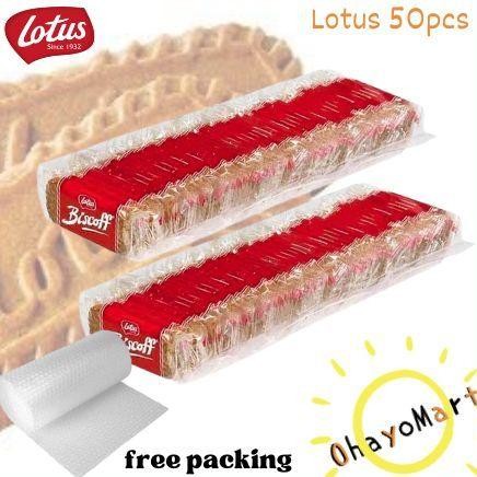 

Lotus Biscoff Biscuit Refill Biskuit Lotus Biskuit Karamel 50Pcs