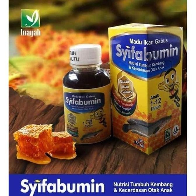 

TERMURAH SYIFABUMIN MADU IKAN GABUS NUTRISI TUMBUH KEMBANG & KECERDASAN ANAK