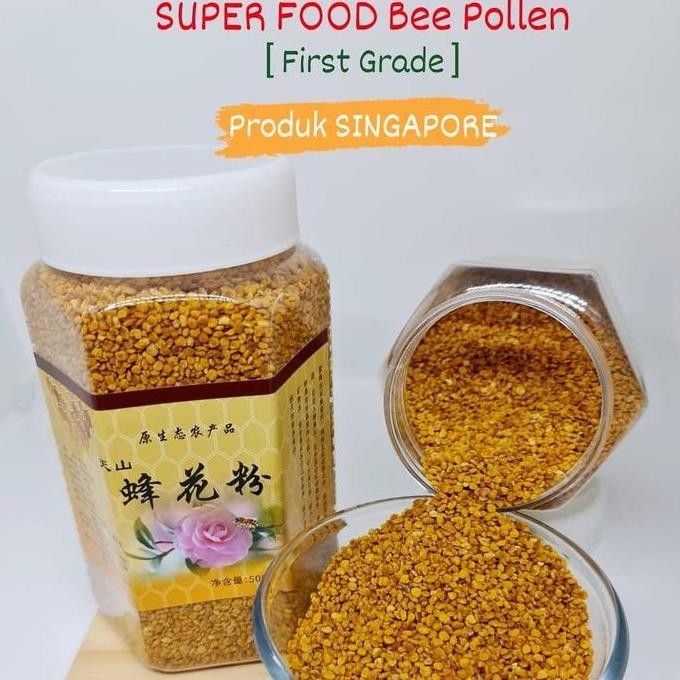 

TERMURAH BEE POLLEN MURNI 100% ASLI SINGAPORE SERBUK SARANG MADU SUPERFOOD ALAMI