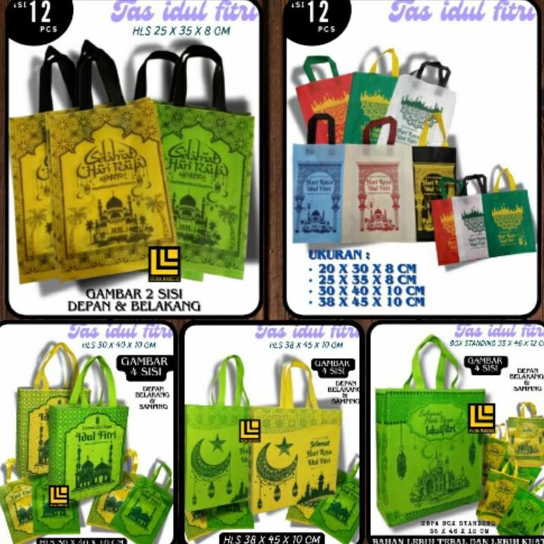 

Of14 vb-8 (12 Pcs) Goodie Bag TAS IDUL FITRI LEBARAN 2025 Besar 38x45x10 Cm,Sedang 30x40x10 Cm,Kecil 25x35x10 Cm Tas Bingkisan Idul Fitri Viral Original